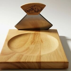 ALASKAN ULU  Mincing / Chopping Knife and Board New!